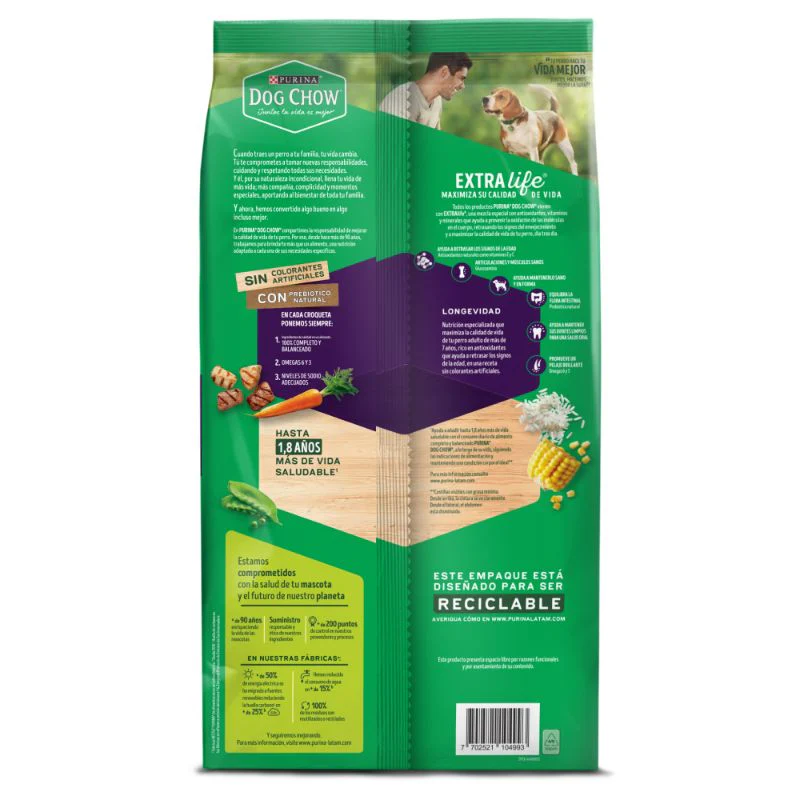 Comida Para Perro Adulto Dog Chow Longevidad + 7 - Image 2