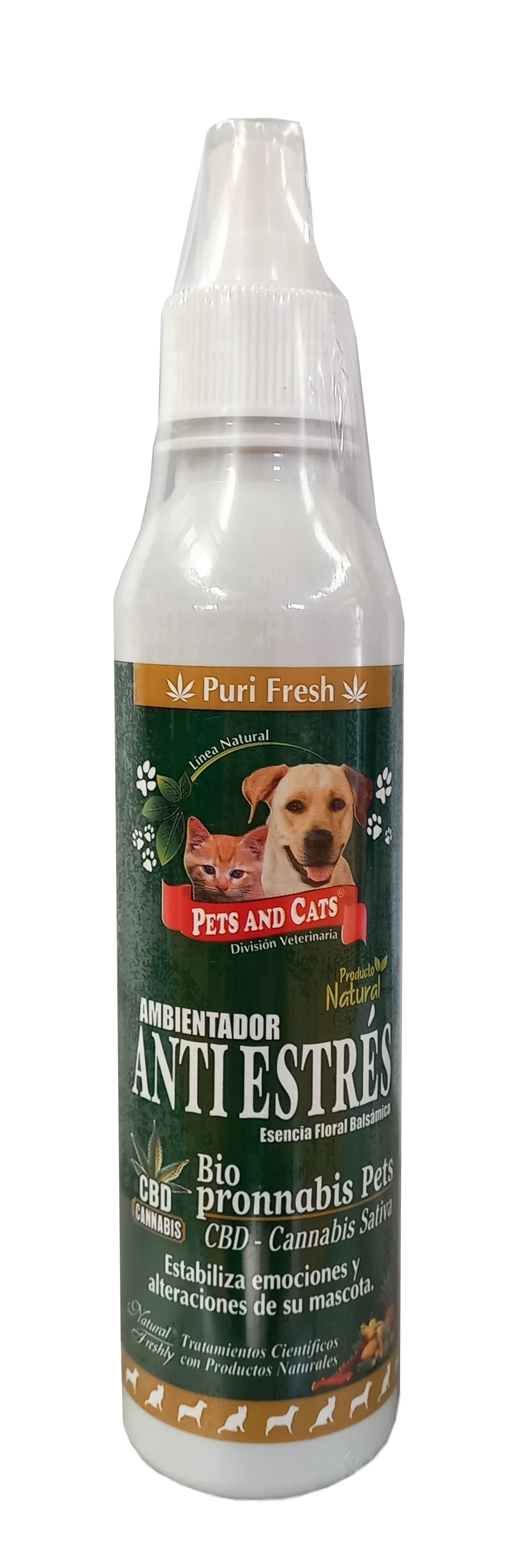 Ambiente Para Perro Y Gato Anti Estrés Cbd X 240 Ml