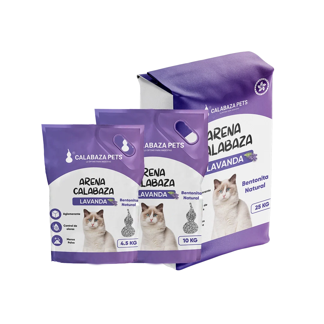 Arena Calabaza Pets Aroma Lavanda