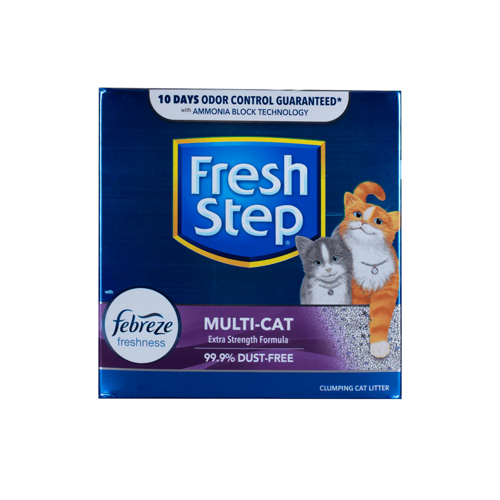 Arena para gato Fresh Step Cat Aglomerante con Febreze