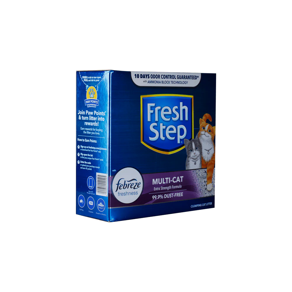 Arena para gato Fresh Step Cat Aglomerante con Febreze - Image 4