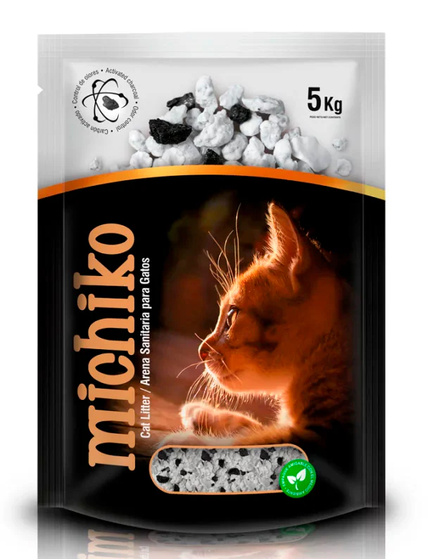 Arena Michiko Carbón Activado X 5 Kg