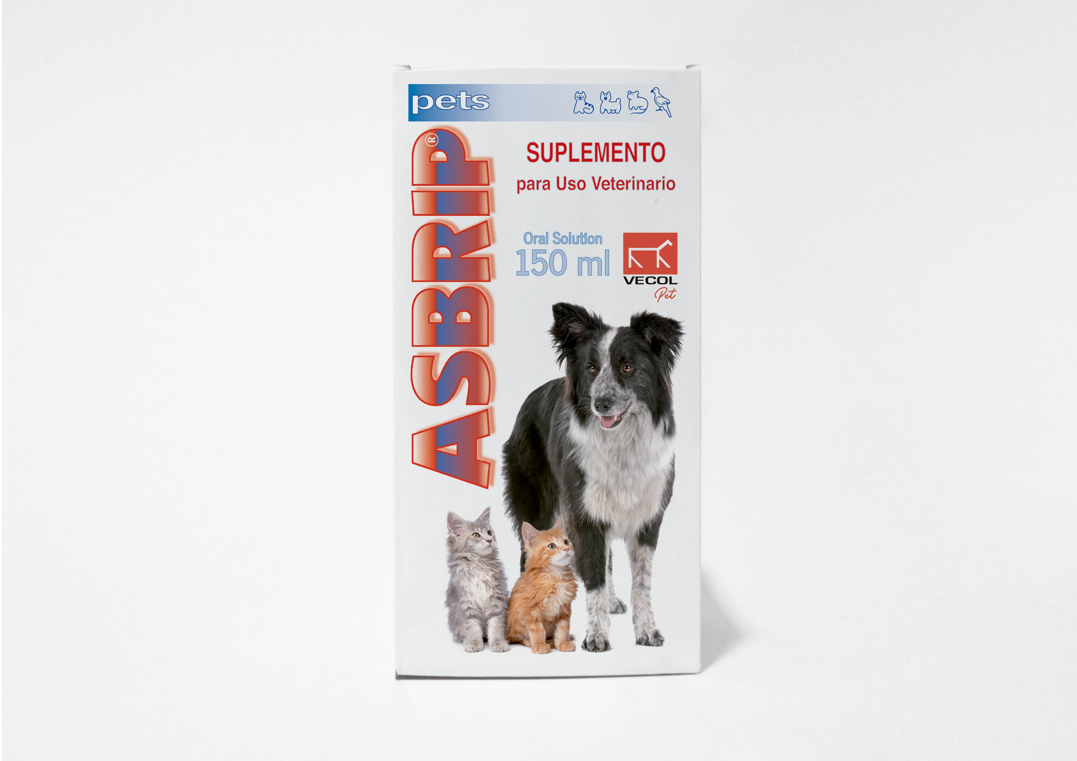 Medicamentos Gato Y Perro Asbrip (Respiratorio) Fco X150Ml