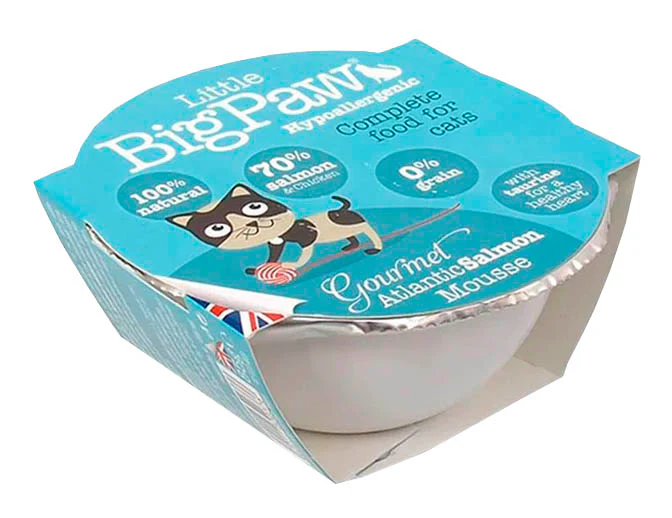 Comida Húmeda Para Gato Little Big Paw Cat Gourmet 85g