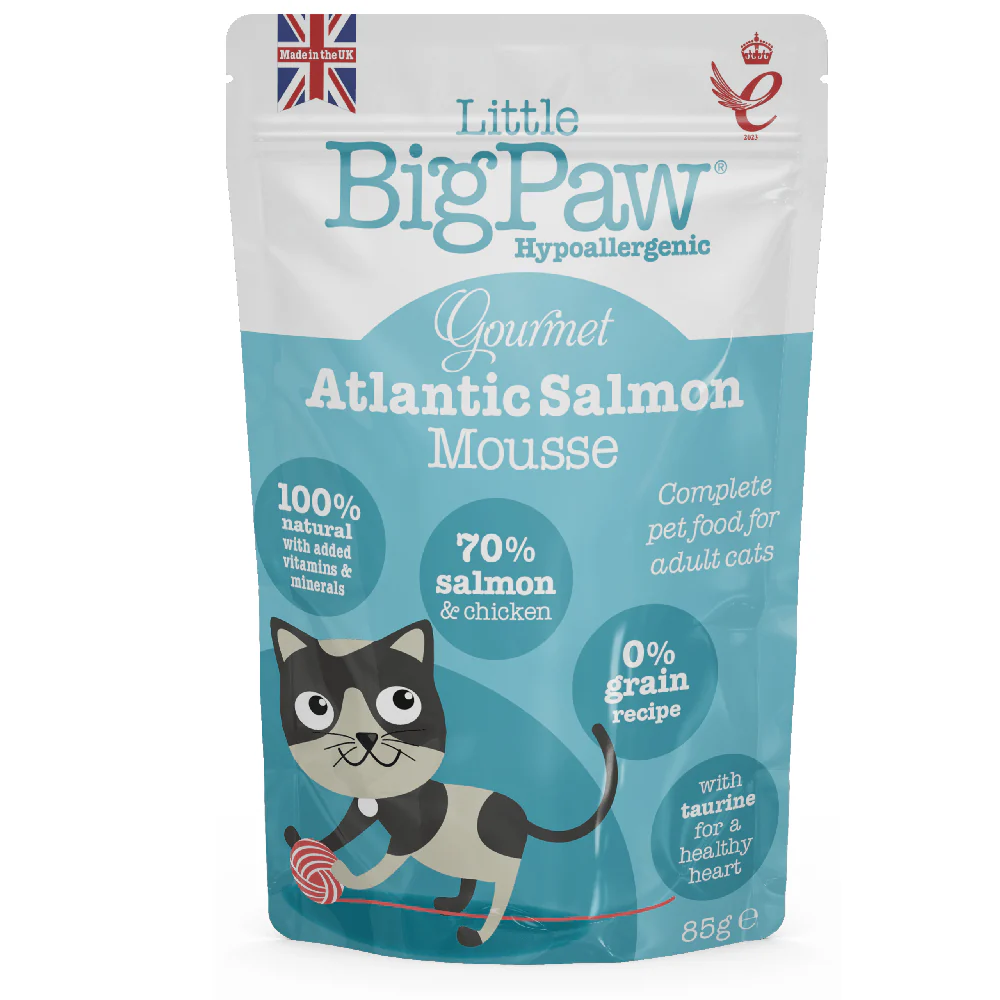 Snack Para Gato Big Paw Pouch Salmon 85g