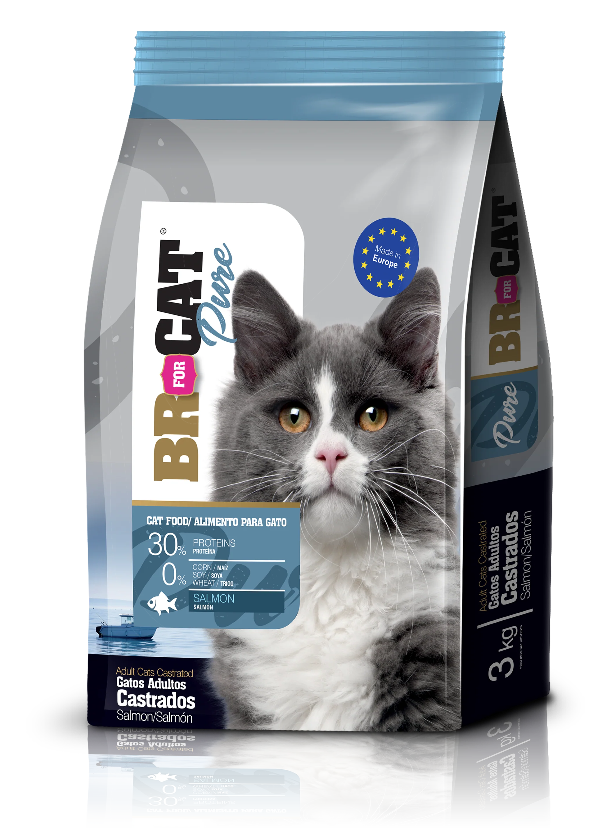 BR FOR CAT PURE CASTRADO SALMON