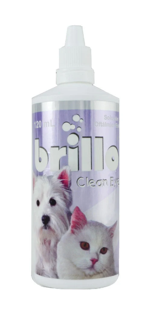 Medicamento Perro Y Gato Brillo Clean Eyes Gotero X 120 Ml