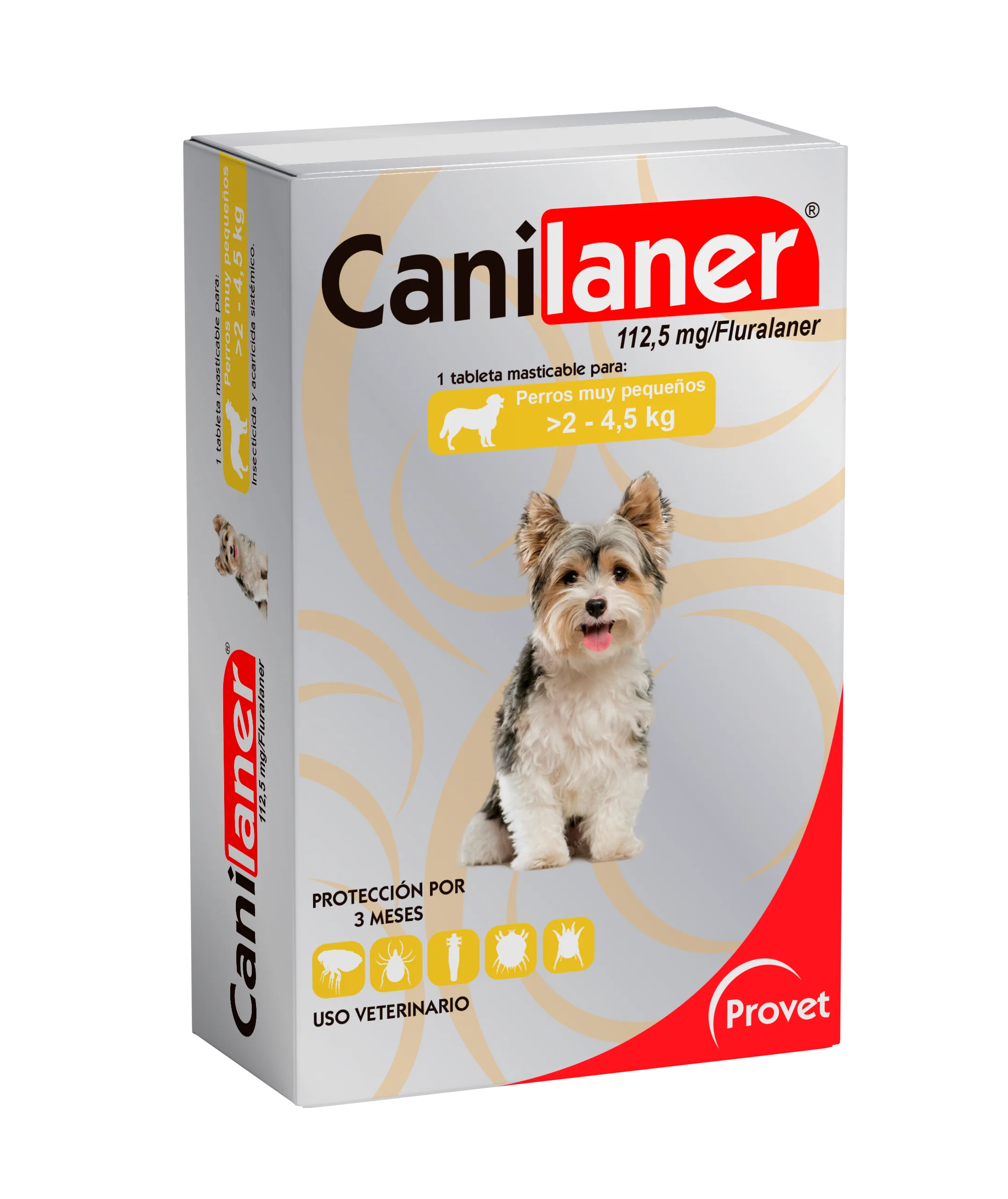 Canilaner X 1 Tableta 112,5Mg (>2 - 4,5Kg)