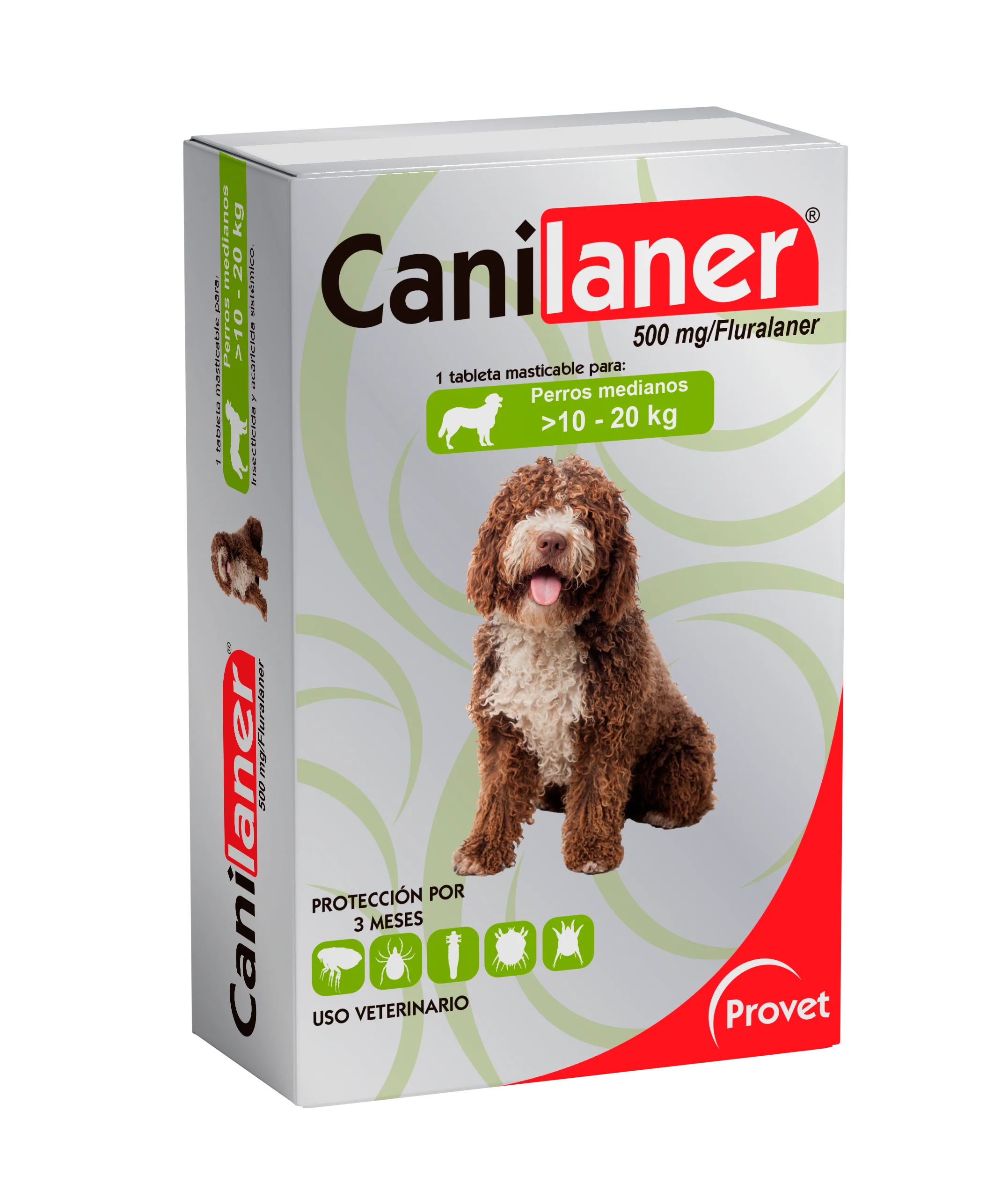 Canilaner X 1 Tableta 500Mg (>10 - 20Kg)