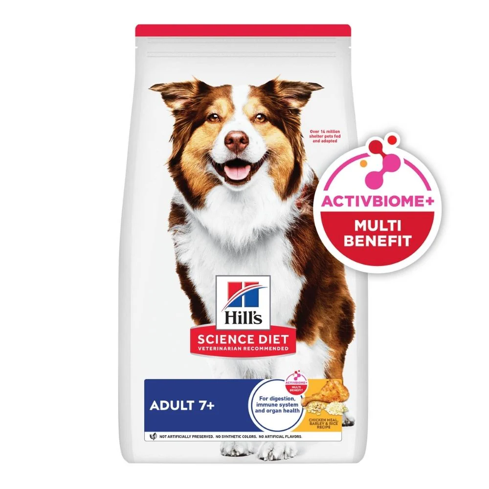 Hill's Science Diet Adult 7+ comida perro senior sabor
