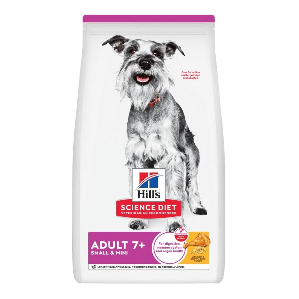 Hill's Adult 7+ comida perro senior raza pequeña y mini