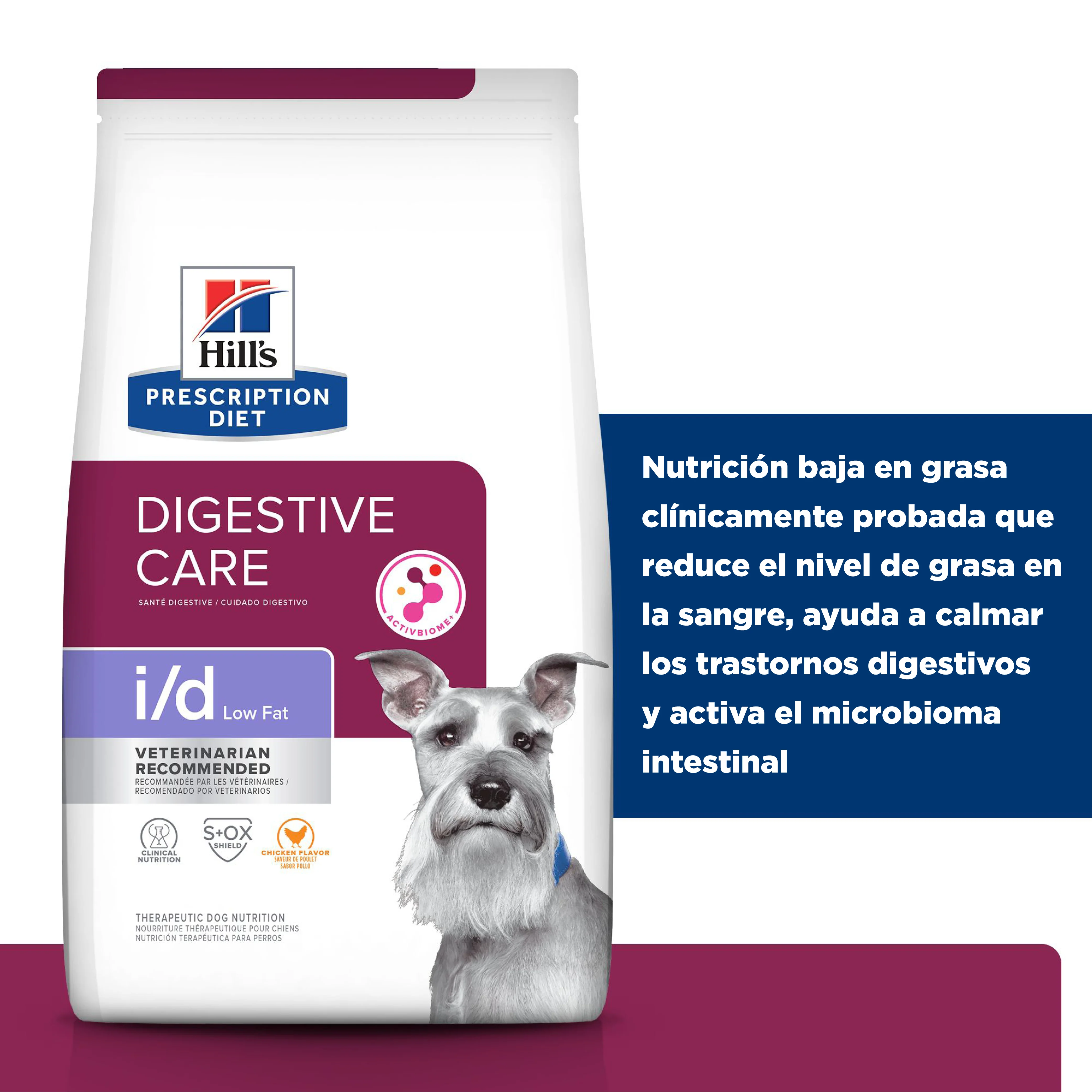 Comida para Perro Hills Low Fat i/d 8,5 Lbs - Image 10