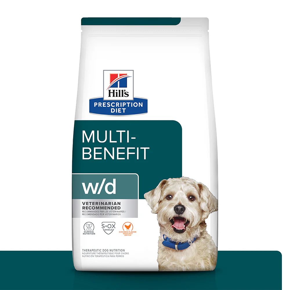 Comida para perros Hills w/d Prescription Multibenefit