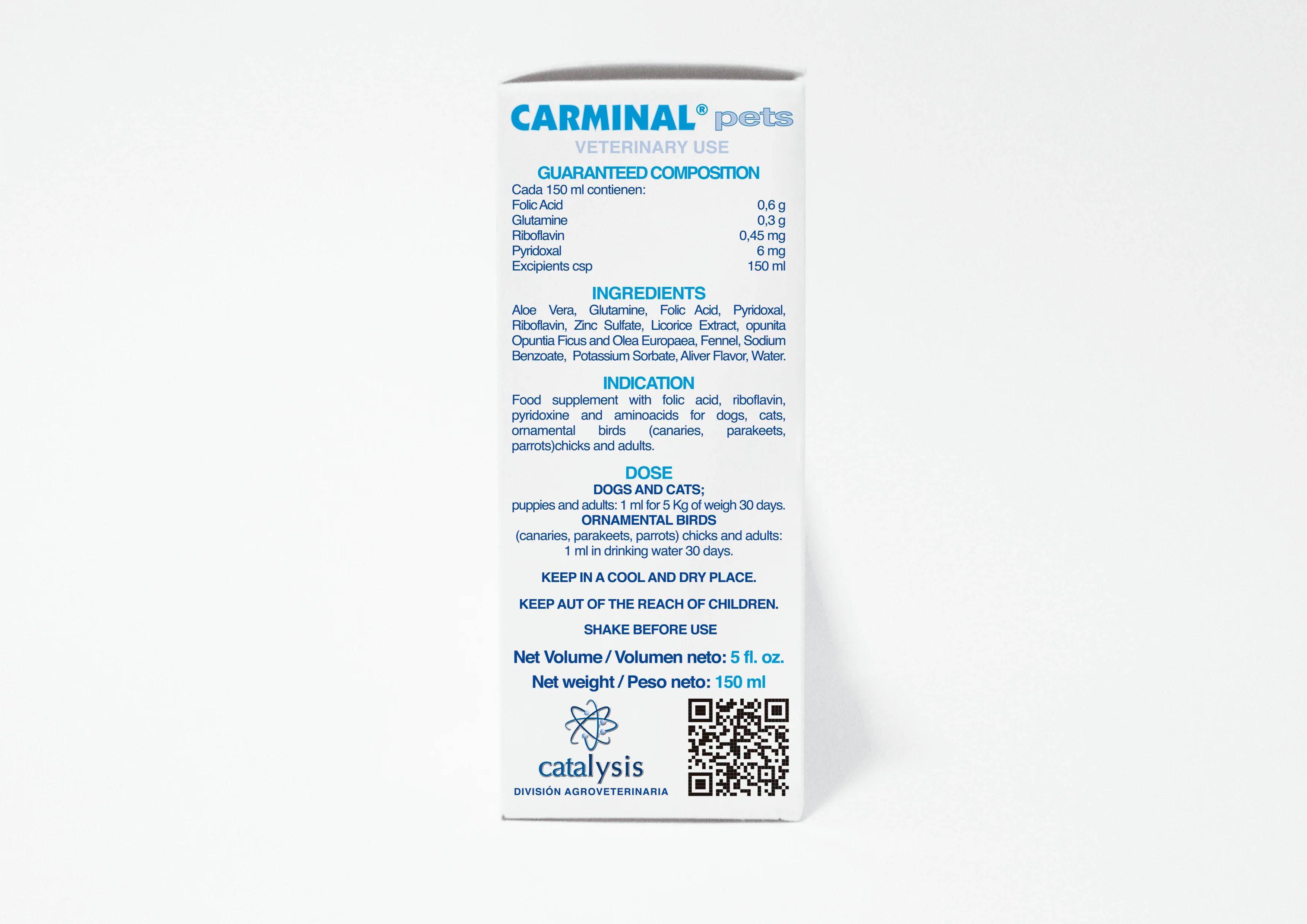 Medicamento Perro Y Gato Carminal (Gastritis) Fco X 150 Ml - Image 3