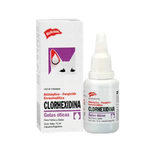 Medicamento Gato Y Perro Clorhexidina Gotas X 15 Cc