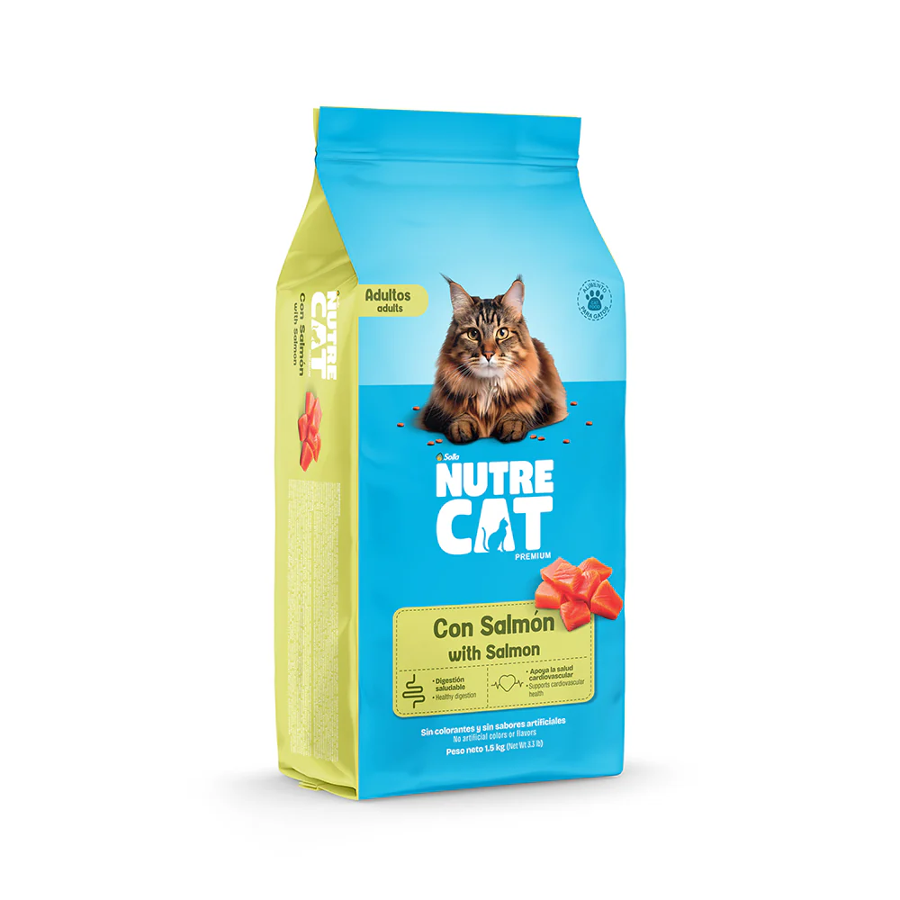 Comida Para Gato Nutrecat Adulto Salmón - Image 3
