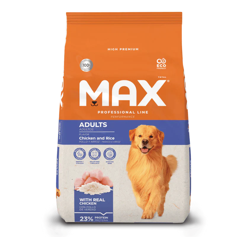 Comida Para Perro Adultos Max Pollo & Arroz