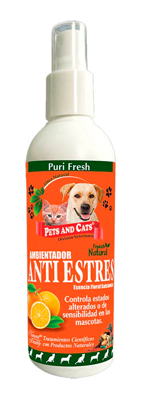 Ambientador Perro Y Gato Anti Estrés Naranja 240 Ml