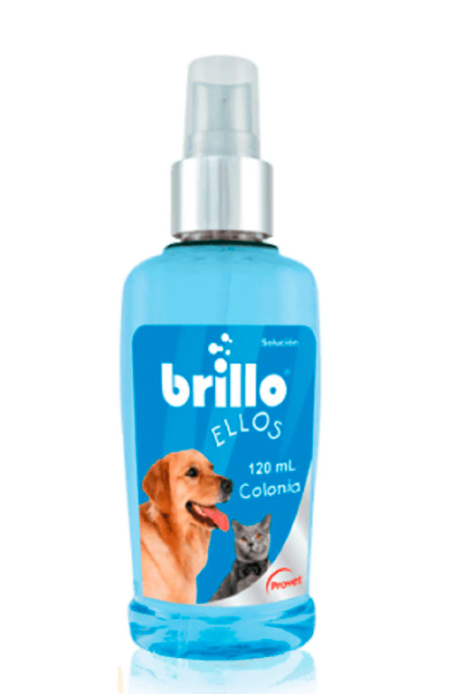 Colonia Para Perro Y Gato Brillo Ellos Spray X 120 Ml