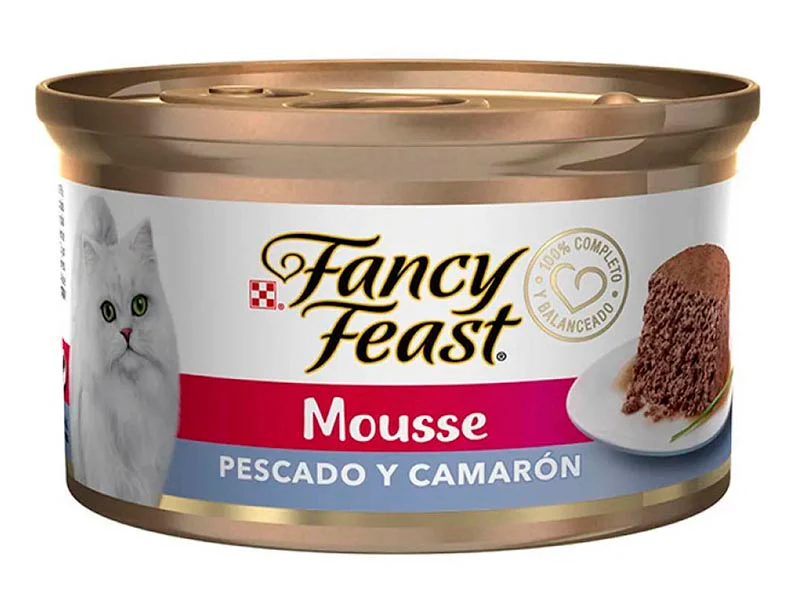 Comida Húmeda Para Gato Fancy Feast Mousse Pescado 85g