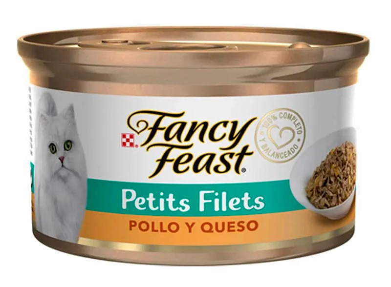 Comida Húmeda Para Gato Fancy Feast Petits Filets Pollo 85g
