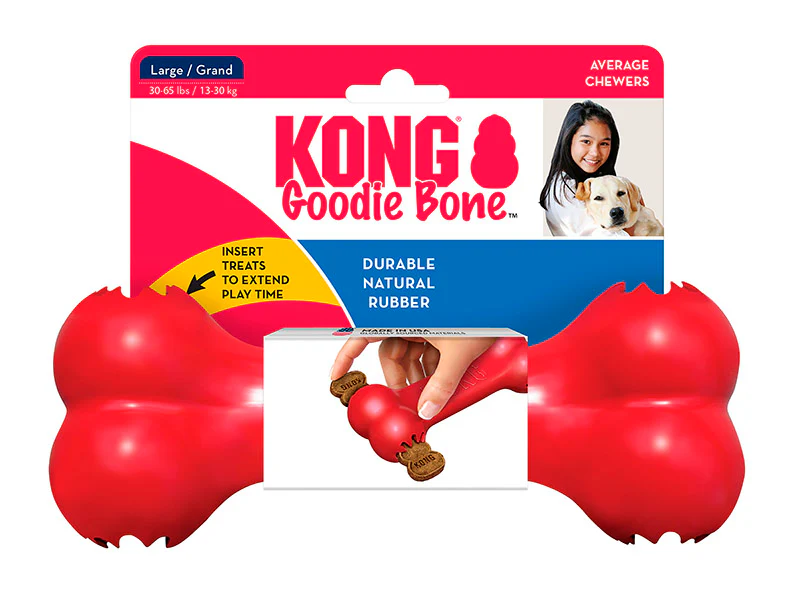Juguete Kong Para Perro Goodie Bone Large