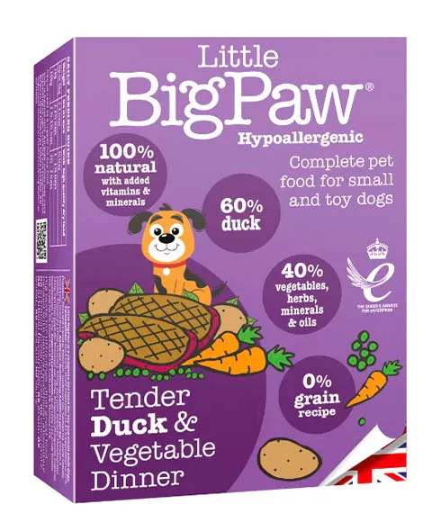 Comida Húmeda Para Perro Little Big Paw Dog Pato 150g
