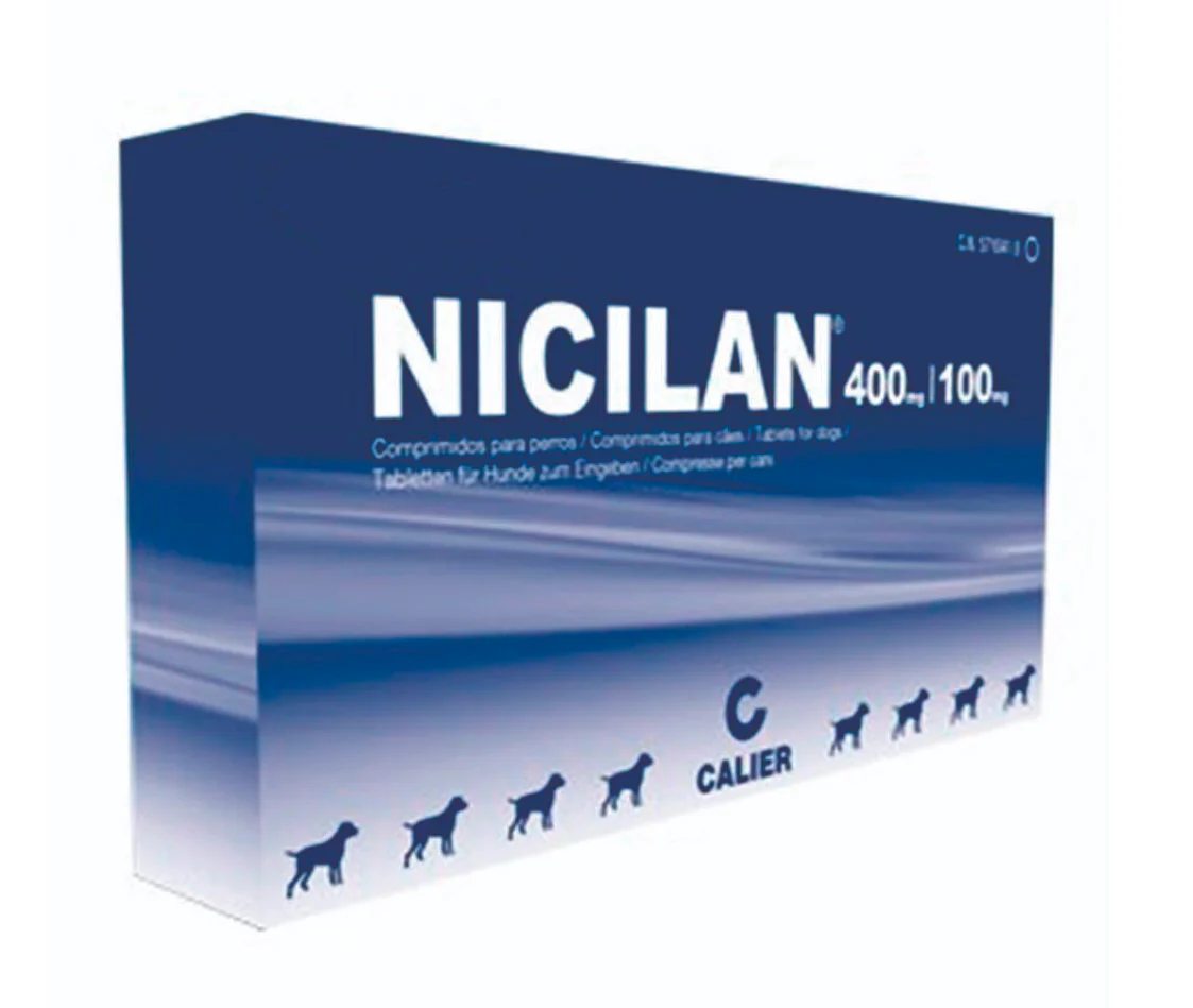 Medicamento Perro Nicilan 400 / 100 Mg Sobre X 6 Tab