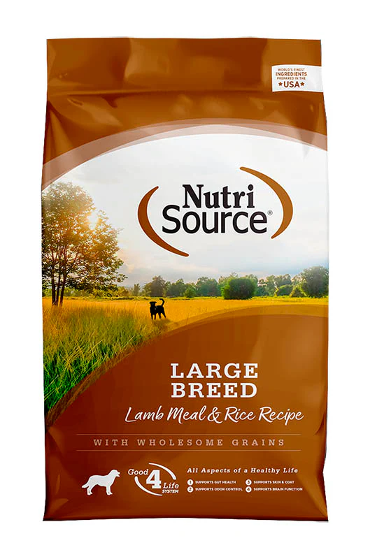 Comida Para Perro Nutri Source Large Breed Adult Lamb 13.6Kg