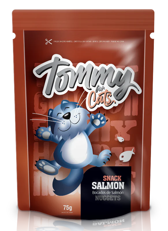 Snack Para Gato Tommy For Cats Salmon 75 Gr