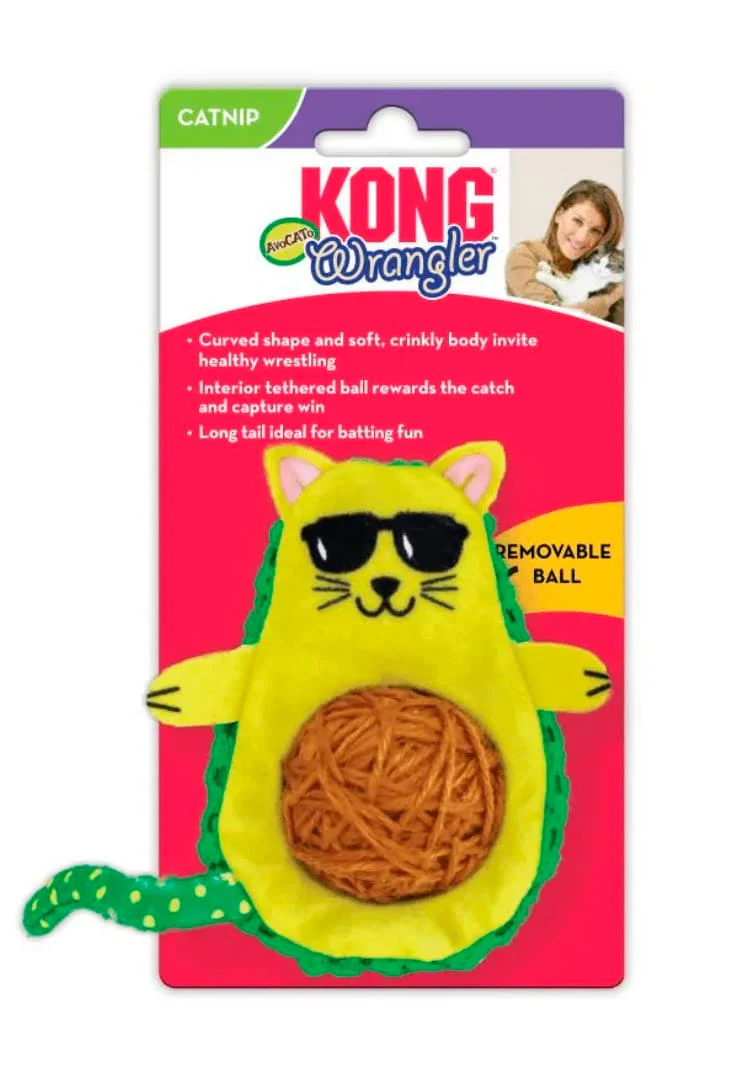 Juguete Para Gato Kong Avocato Wrangler