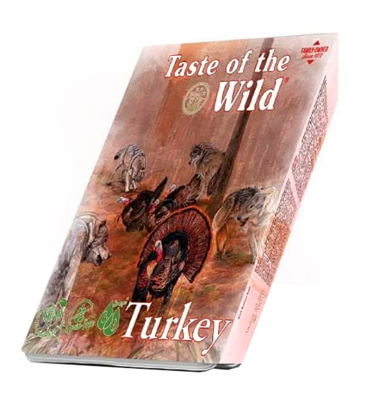 Comida Húmeda Para Perro Taste Of Wild Tray Tow Turkey 390g