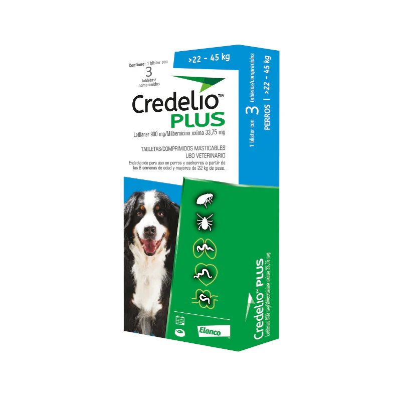 Credelio Plus 900 Mg (22 -45Kl) X 3 Tab