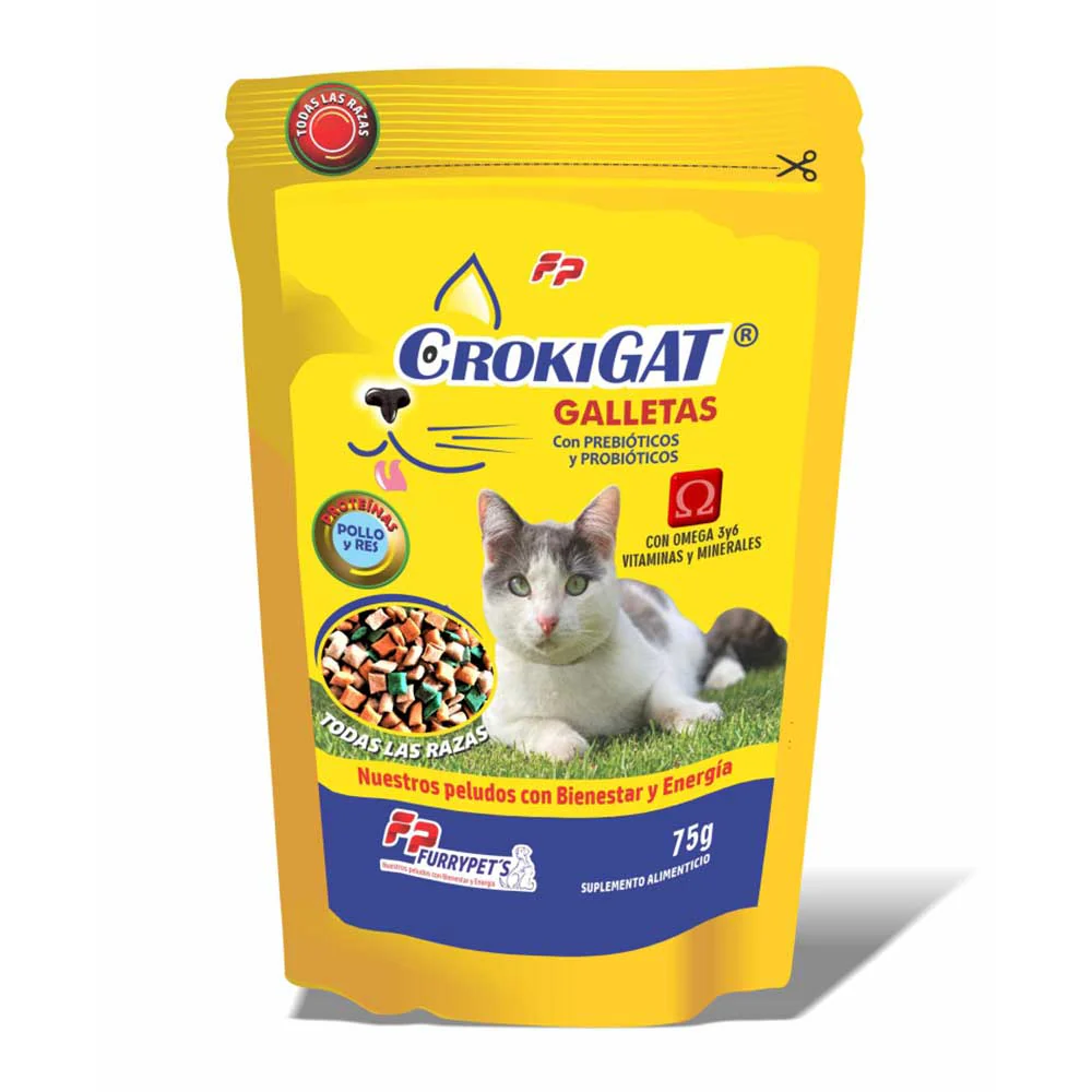 Crokigat Galletas Bolsa X 75 Gr