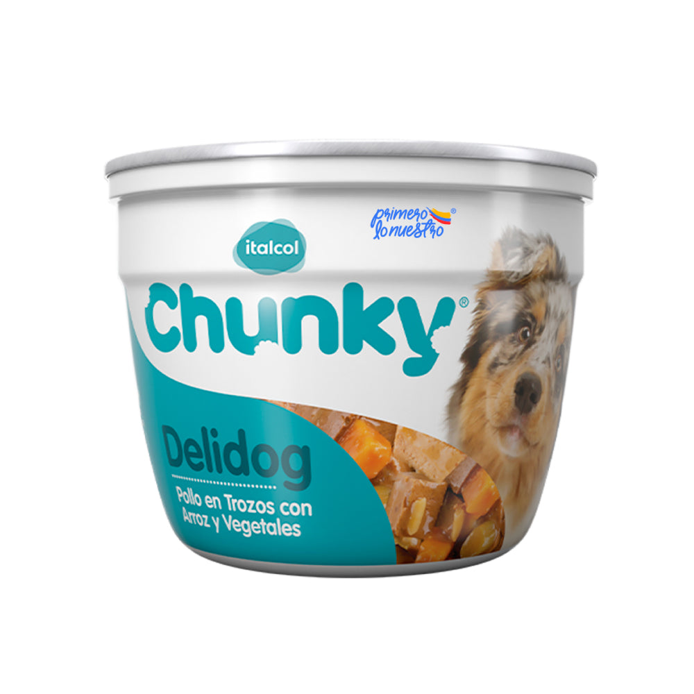 Comida Húmeda Para Perro Delidog Pote Pollo y Vegetales - Image 2