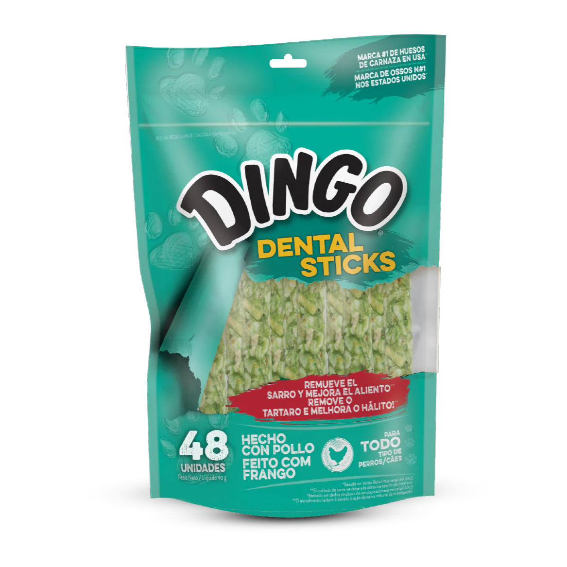 Dingo Dental Sticks X 48 Und