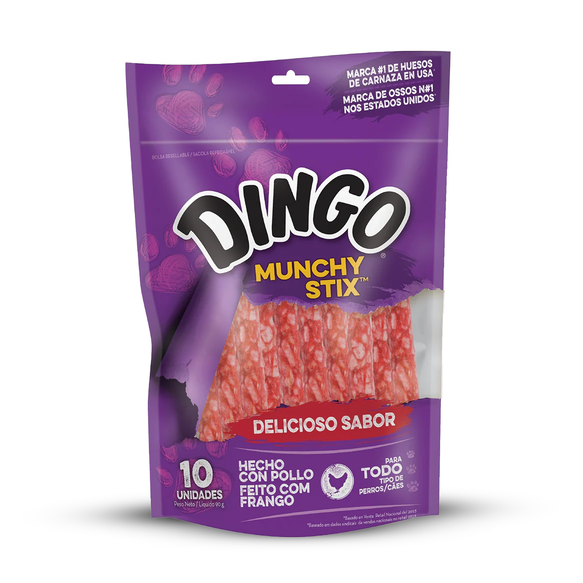 Dingo Munchy Stix X 10 Und