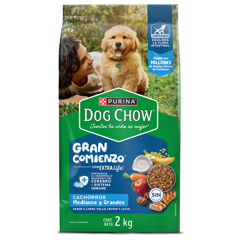 Comida Para Perro Dog Chow Cachorro Raza Mediana Grande - Image 3