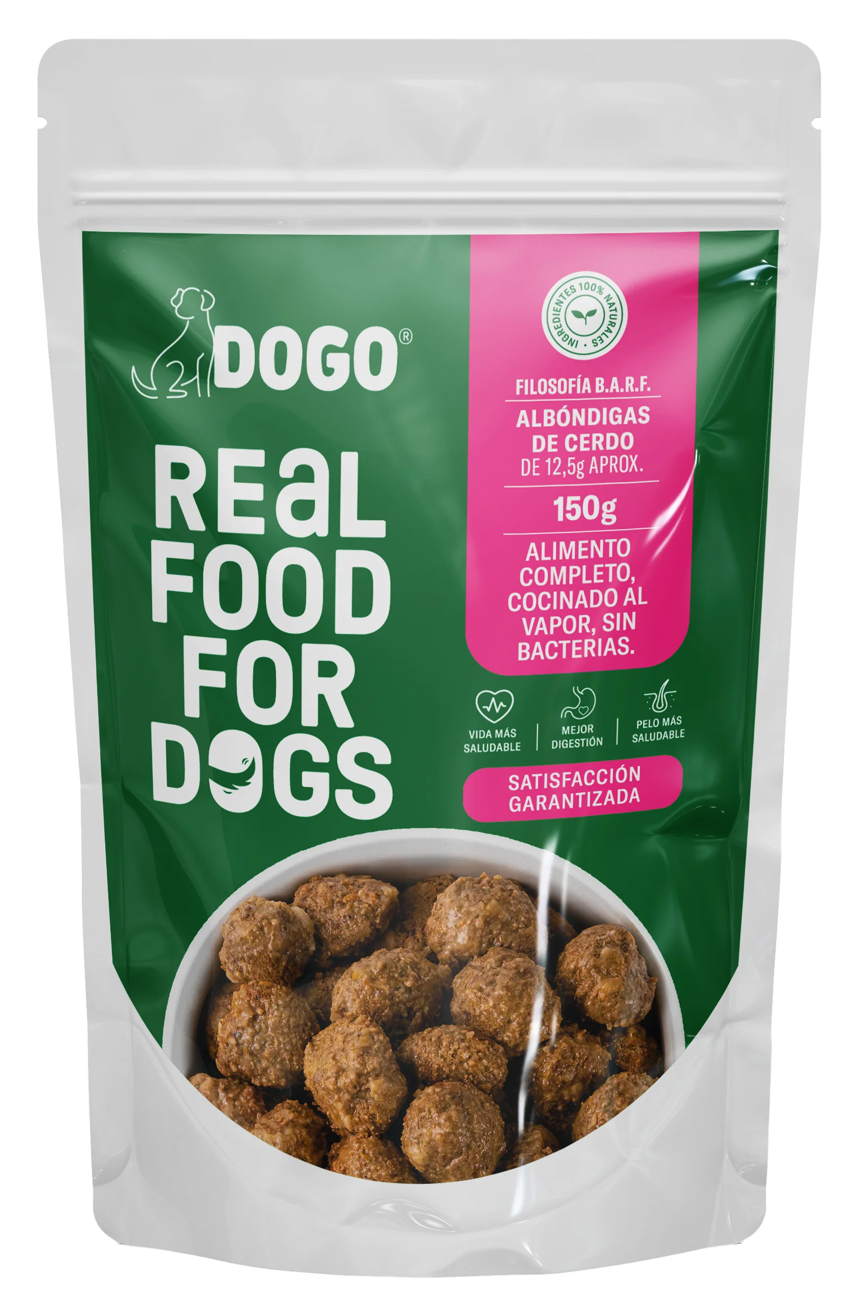 Alimento Húmedo Para Perro Dogo Cerdo