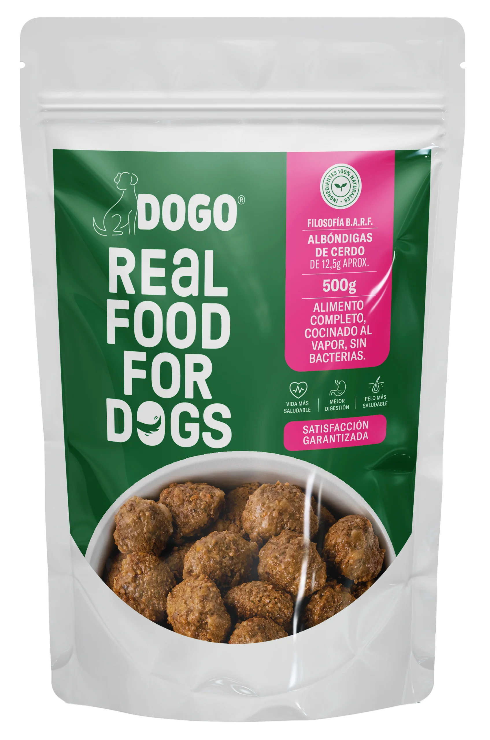 Alimento Húmedo Para Perro Dogo Cerdo - Image 2