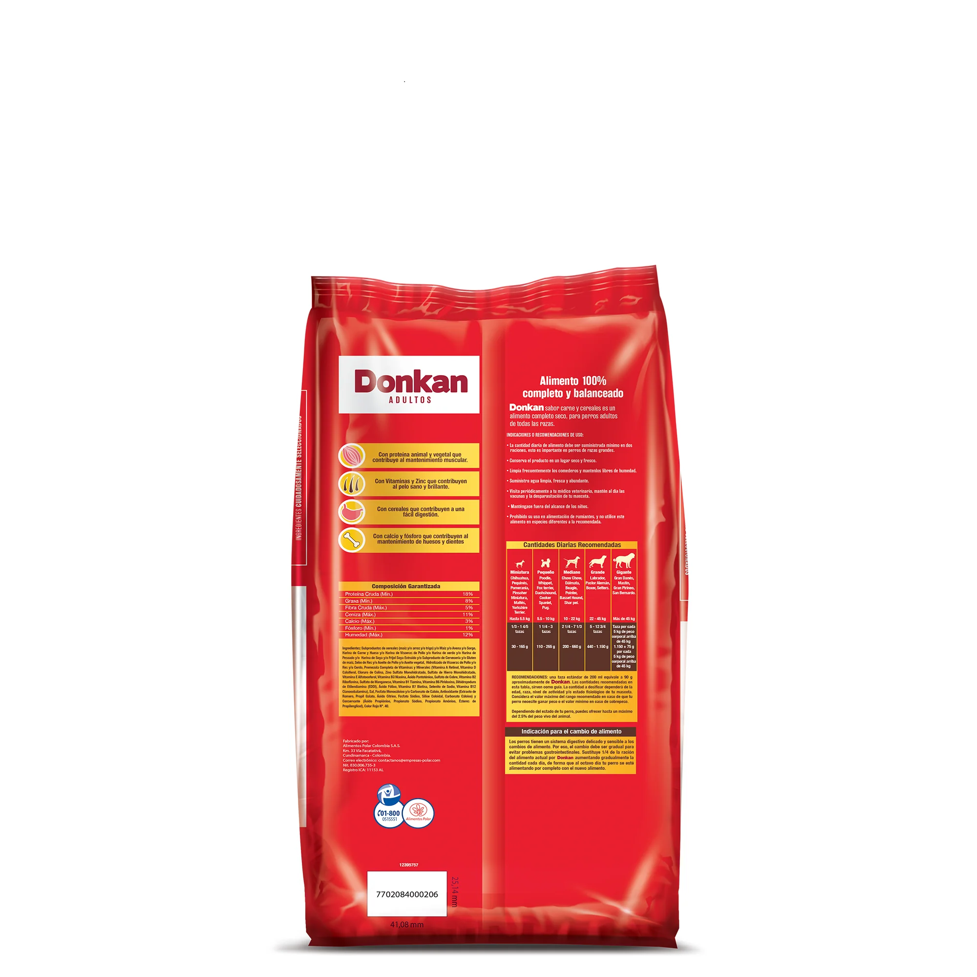 Donkan Adulto Carne Y Cereales X 2Kg - Image 2