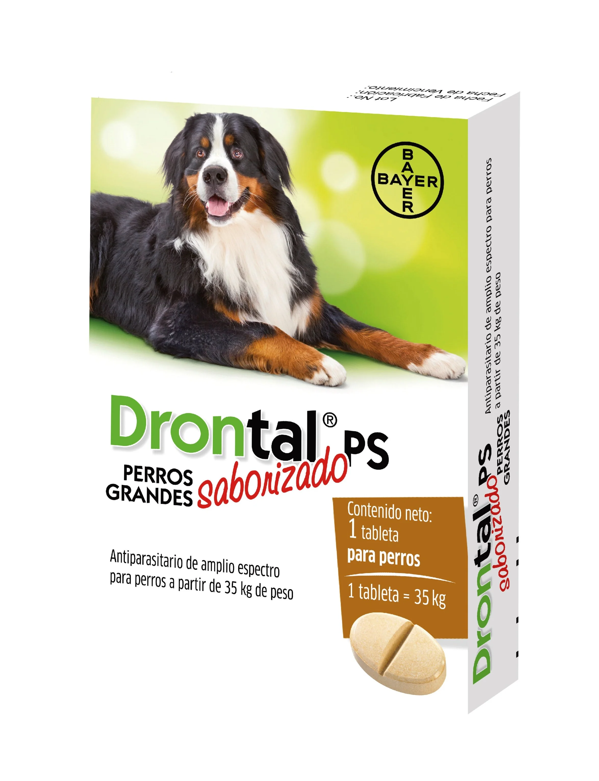 Desparasitante Perro Grandes Drontal Ps Caja 1 Tableta