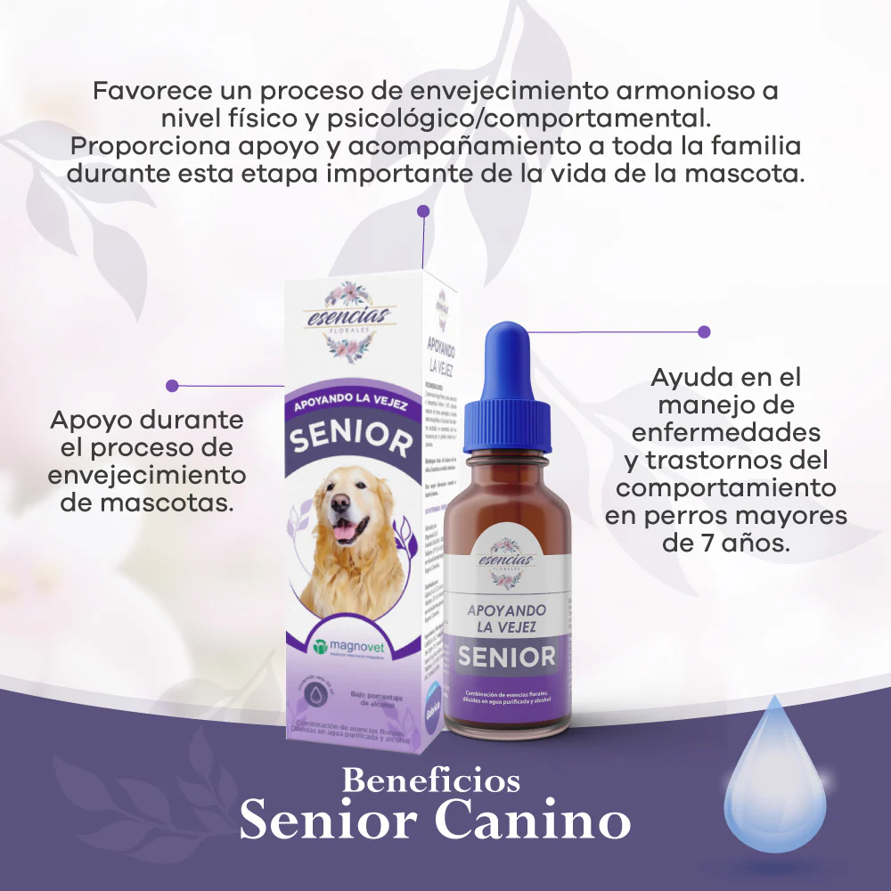 Esencia Floral Senior Canino Gotas 30Ml - Image 3