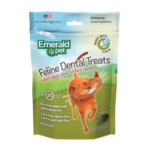 Snack Para Gato Emerald Pet Cat Dental Atún 3 Oz