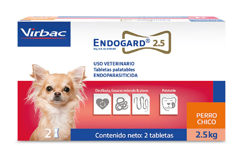Desparasitante Para Perro Endogard 2.5
