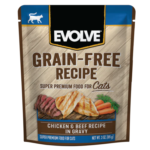 Comida Húmeda Para Gato Evolve Cat Grain Free Pouch 85g
