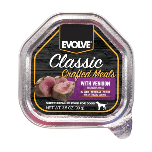 Comida Húmeda Para Perro Evolve Dog Classic Bandeja 99g