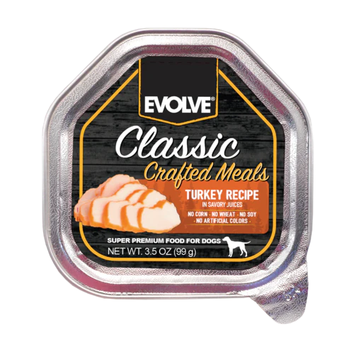 Comida Húmeda Para Perro Evolve Dog Classic Bandejas 99g