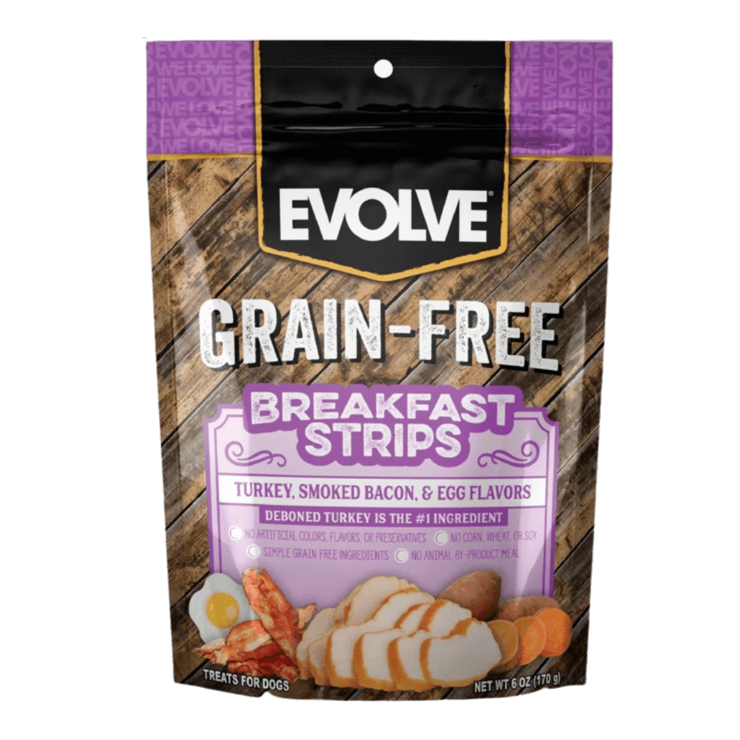 Snack Para Perro Evolve Dog Grain Free Jerky Tocineta 170g