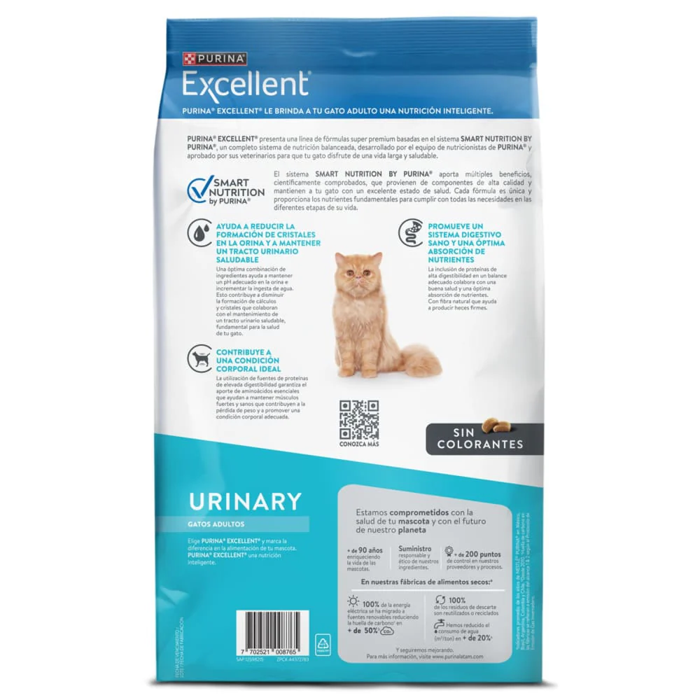 Comida Para Gato Adulto Excellent Cat Urinary - Image 2